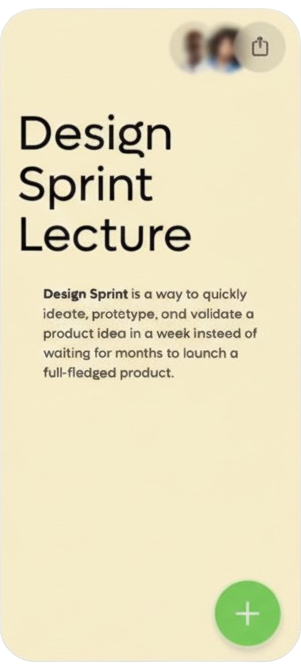 Design Sprint Lecture